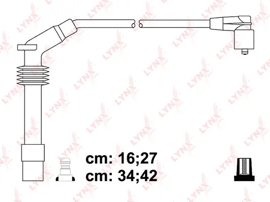 Kit de câbles d'allumage LYNXAUTO SPC5930