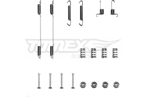 Kit d'accessoires, mâchoire de frein TOMEX Brakes TX 40-31