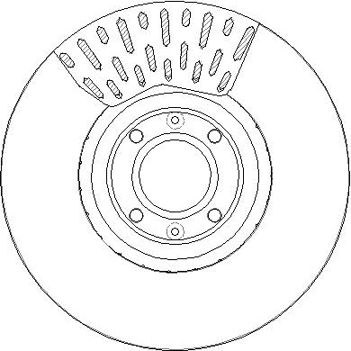 Disque de frein National NBD2080