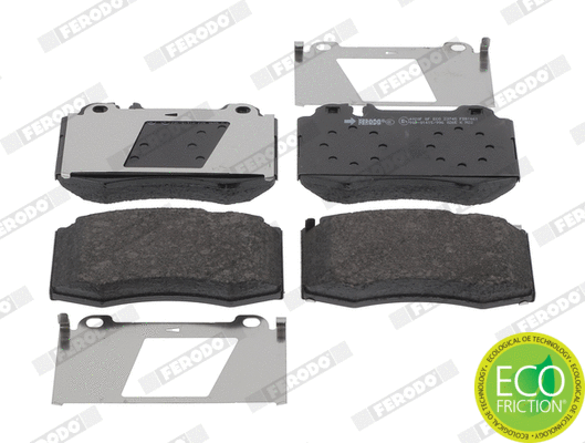 Kit de plaquettes de frein, frein à disque FERODO FDB1661