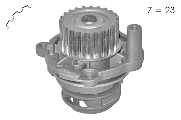 Pompe à eau, refroidissement du moteur TECDRIVE TPAE0135