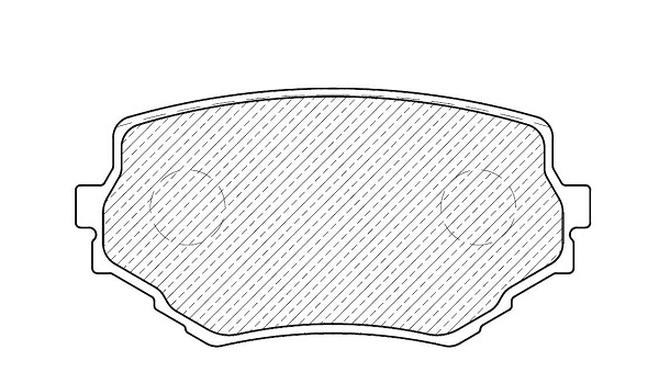 Kit de plaquettes de frein, frein à disque KLAXCAR FRANCE 24613z