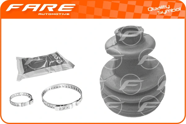 Jeu de joints-soufflets, arbre de commande FARE-RCH K658-E