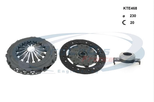 Kit d'embrayage PROCODIS FRANCE KTE468