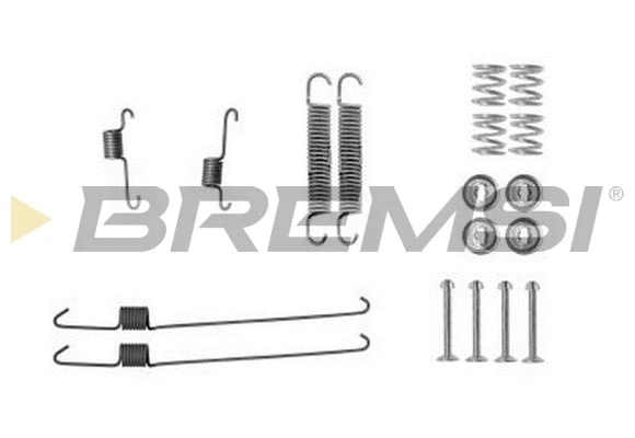 Kit d'accessoires, mâchoire de frein BREMSI SK0001