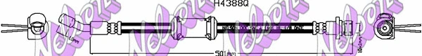Flexible de frein KAWE H4388Q