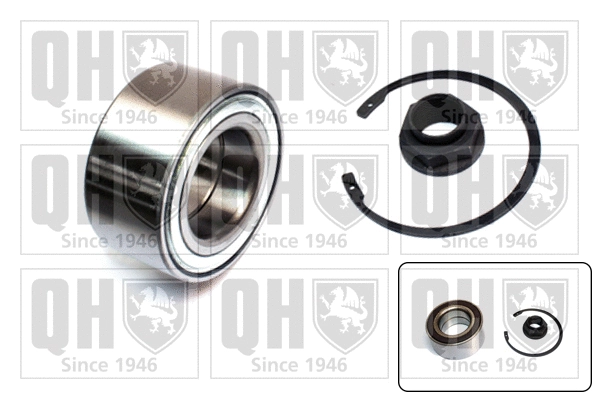 Kit de roulements de roue QUINTON HAZELL QWB1484