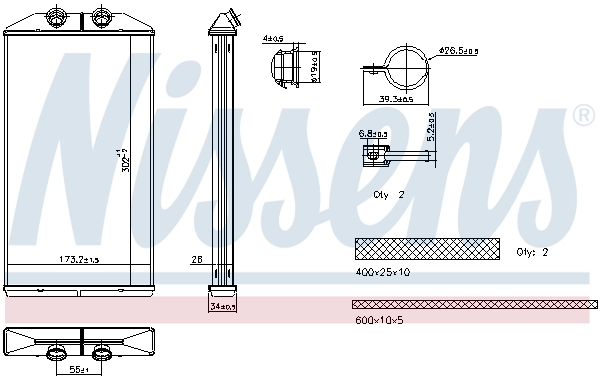 Système de chauffage NISSENS 707314