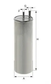 Filtre à carburant UNIFLUX FILTERS XN714