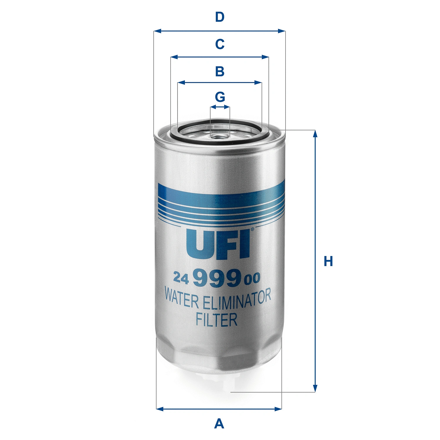 Filtre à carburant UFI 24.999.00