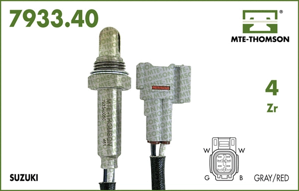 Sonde lambda MTE-THOMSON 7933.40.050