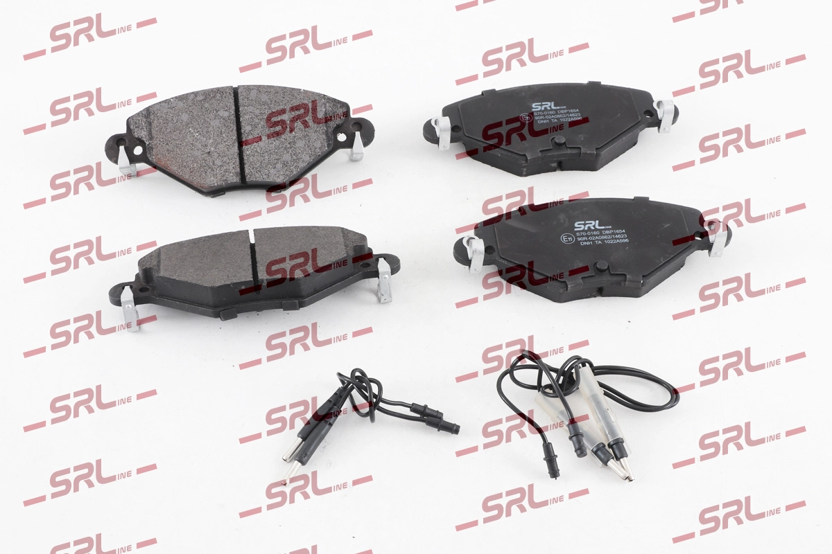Kit de plaquettes de frein, frein à disque SRLine S70-0160