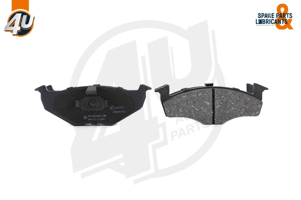 Kit de plaquettes de frein, frein à disque 4U Autoparts 22497VV
