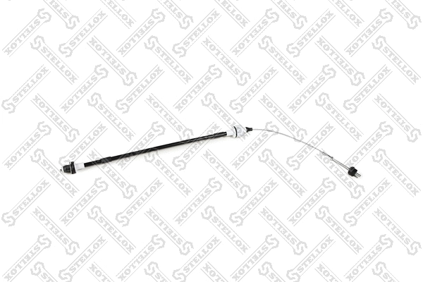Tirette à câble, commande d'embrayage STELLOX 29-98342-SX