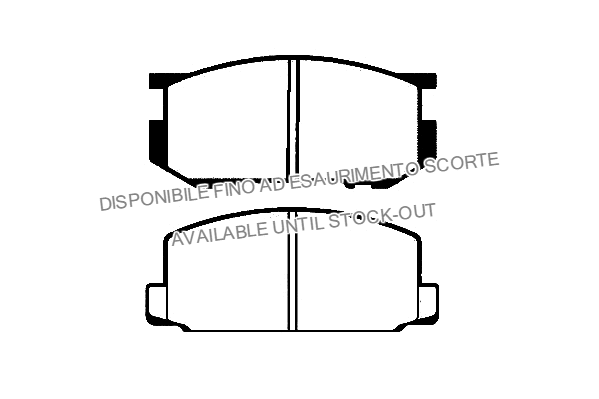 Kit de plaquettes de frein, frein à disque RAICAM RA.0230.0