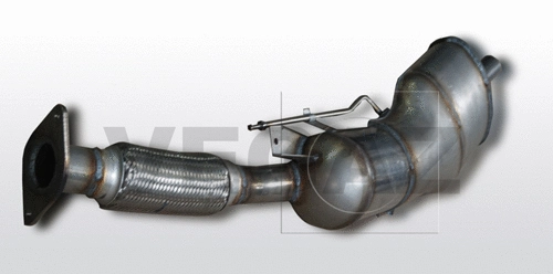 Filtre à particules / à suie, échappement VEGAZ GmbH RK-316