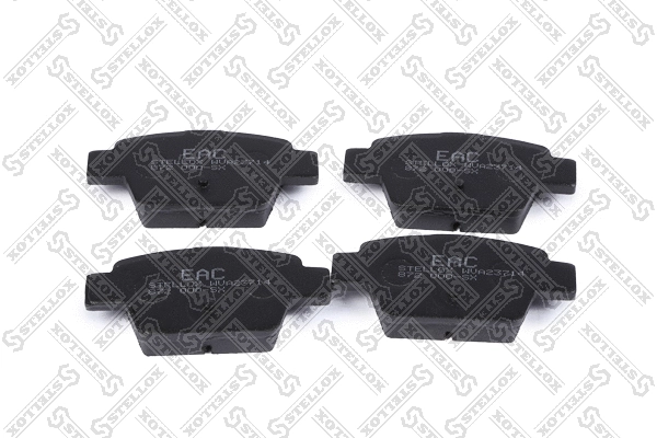 Kit de plaquettes de frein, frein à disque STELLOX 872 000-SX
