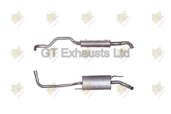 Silencieux arrière GT Exhausts GSE098