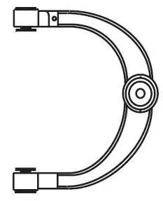 Bras de liaison, suspension de roue FRAP F4585