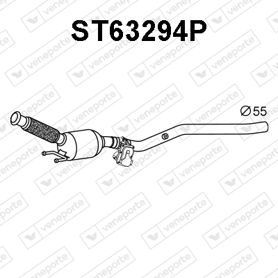 Catalyseur SCR VENEPORTE ST63294P