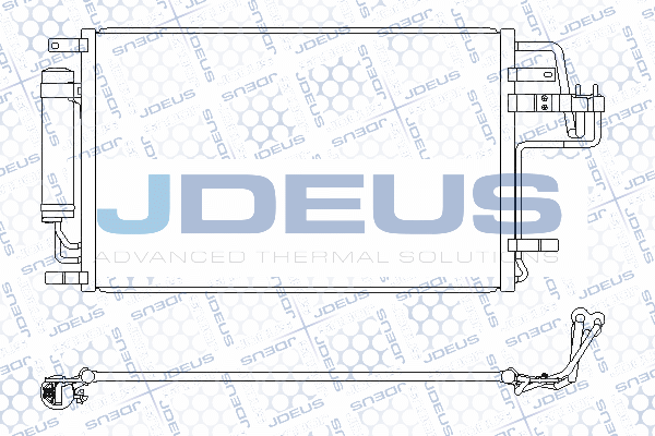 Condenseur, climatisation JDEUS 754M22