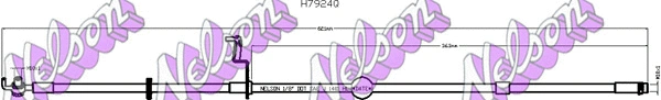 Flexible de frein KAWE H7924Q