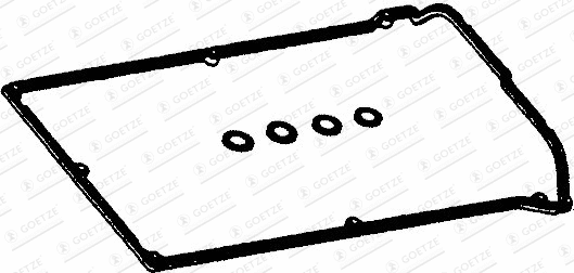 Jeu de joints d'étanchéité, couvercle de culasse GOETZE 24-28782-00/0