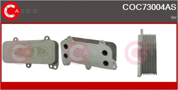 Radiateur d'huile CASCO COC73004AS