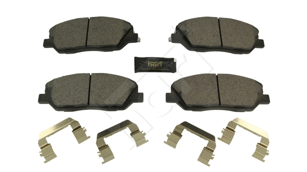 Kit de plaquettes de frein, frein à disque HART 260 751