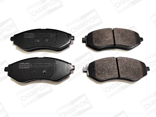 Kit de plaquettes de frein, frein à disque CHAMPION 572539CH