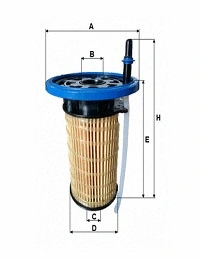 Filtre à carburant SAMPIYON FILTER CE 0347 MEX