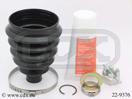 Jeu de joints-soufflets, arbre de commande CDX 22-9376
