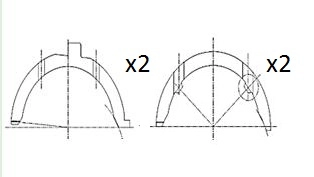 Rondelle d'écartement, vilebrequin FAI AutoParts BT3011-STD