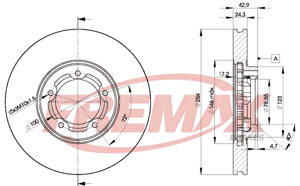 Disque de frein FREMAX BD-5610