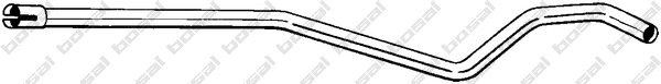 Tuyau d'échappement KLOKKERHOLM 935-001
