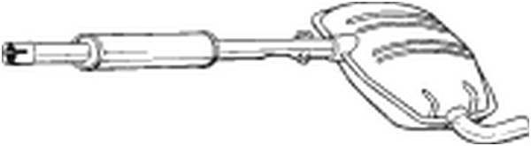 Silencieux central KLOKKERHOLM 279-277