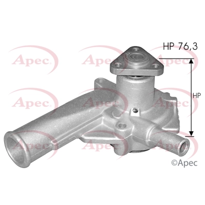 Pompe à eau, refroidissement du moteur APEC AWP1197