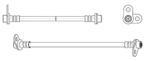Flexible de frein Technika 49201
