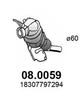 Catalyseur ASSO 08.0059
