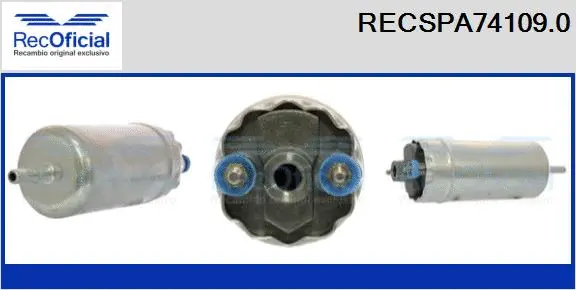 Pompe à carburant RECOFICIAL RECSPA74109.0