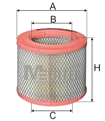 Filtre à air MFILTER A 1060