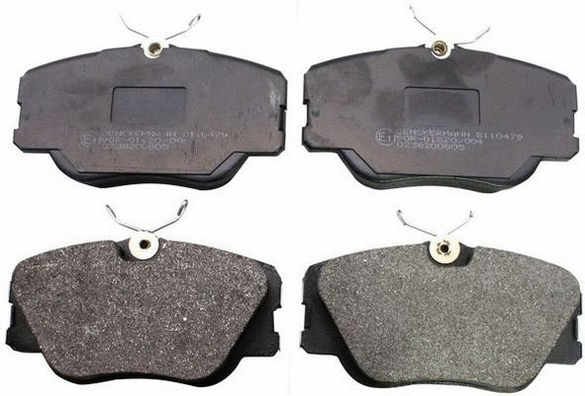 Kit de plaquettes de frein, frein à disque DENCKERMANN B110479