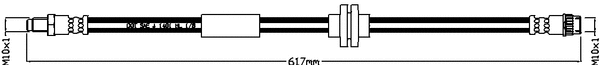 Flexible de frein JURATEK JBH1421