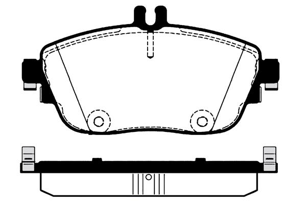 Kit de plaquettes de frein, frein à disque Technika 01890