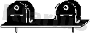 Suspension, échappement KLARIUS 420464