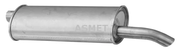 Silencieux arrière ASMET 05.008