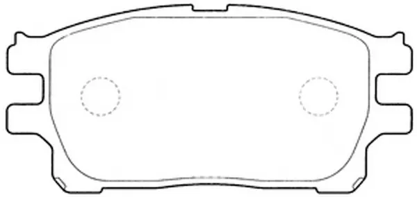 Kit de plaquettes de frein, frein à disque FIT FP1072