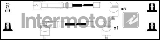 Kit de câbles d'allumage INTERMOTOR 76164