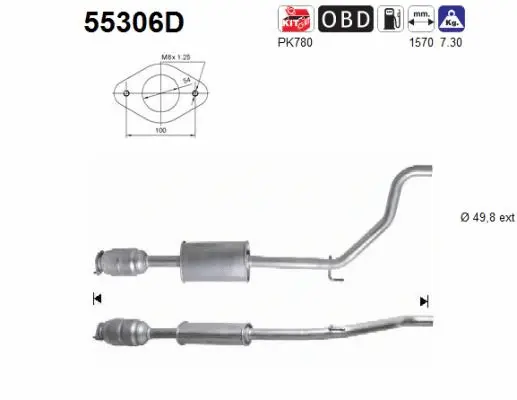 Catalyseur AS 55306D