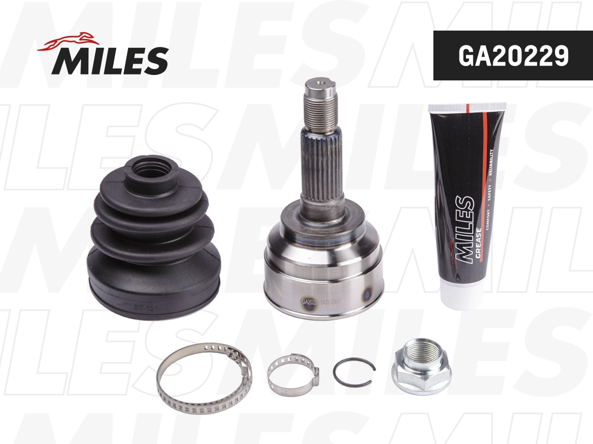 Jeu de joints, arbre de transmission MILES GA20229